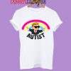 Wallstreetbets Autist On a Raibow T-Shirt