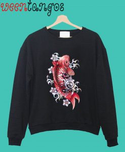 Garnet Koi Fish Crewneck Sweatshirt
