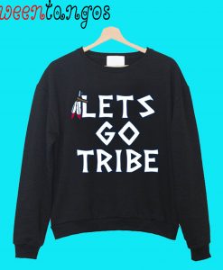 Lets Go Tribe - Red Crewneck Sweatshirt