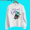 Lets Get Cozy Hot Cocoa Mermaid Crewneck Sweatshirt