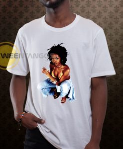Lauryn Hill Fugees Cutout 90s Hip Hop t shirt