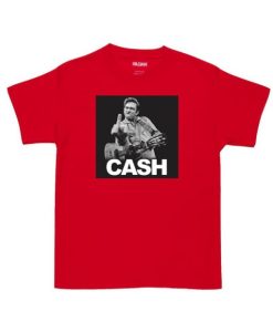 Johhny Cash Classic Finger T Shirt NF