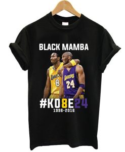 Kobe Bryant Black Mamba t shirt NF