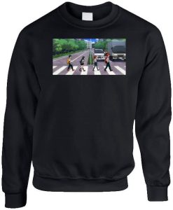 My Hero Academia Abbey Road Parody Funny Anime Gift Sweatshirt NF
