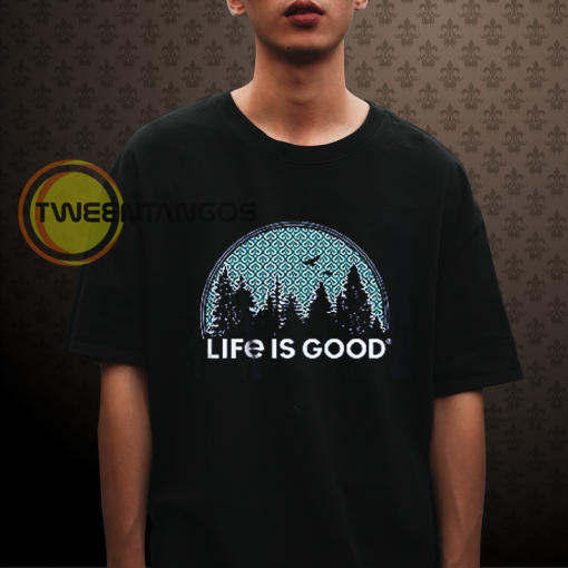Life Is Good Crusher Funky Outdoor T Shirt NF