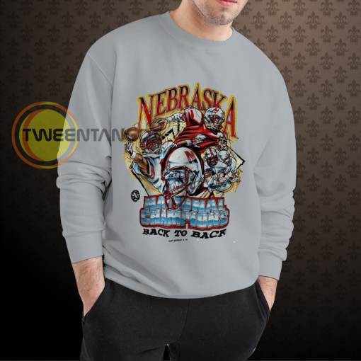 90’a Vintage Nebraska National Champions Sweatshirt NF