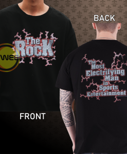 Y2K Vintage The Rock Wrestling Dwayne Johnson T-shirt NF