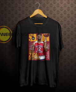 Zion Williamsion SLAM Cover T-Shirt
