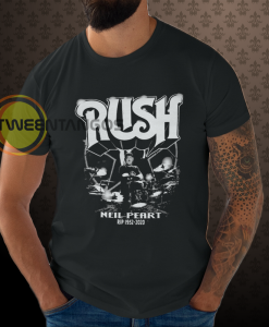 Rush Neil Peart RIP 2020 band t-shirt