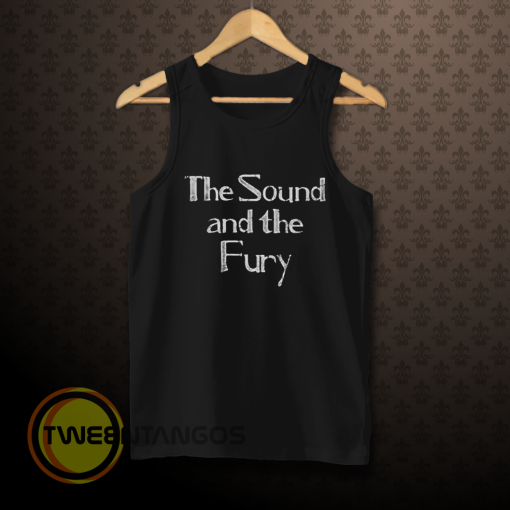 As Worn By Ian Curtis The Sound And The Fury Tanktop