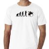 or the drummer in your life Evolution of Man Drums T-Shirt
