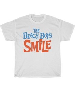New The Beach Boys Smile Rock Band Legend T-Shirt
