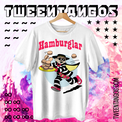 McDonalds Hamburglar Fast Food Character T-Shirt