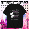 I love my sock stealing leash pulling bed hogging yippy yapping chihuahua t shirt TPKJ1
