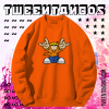 Kids Next Door Numbuh 4 Orange Print Sweatshirt At TPKJ1