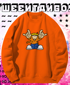 Kids Next Door Numbuh 4 Orange Print Sweatshirt At TPKJ1