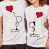 He asked She Said Yes Couple T Shirt
