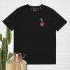 Radish Embroidered Unisex Organic Cotton T-Shirt